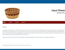 Tablet Screenshot of joyceflower.com